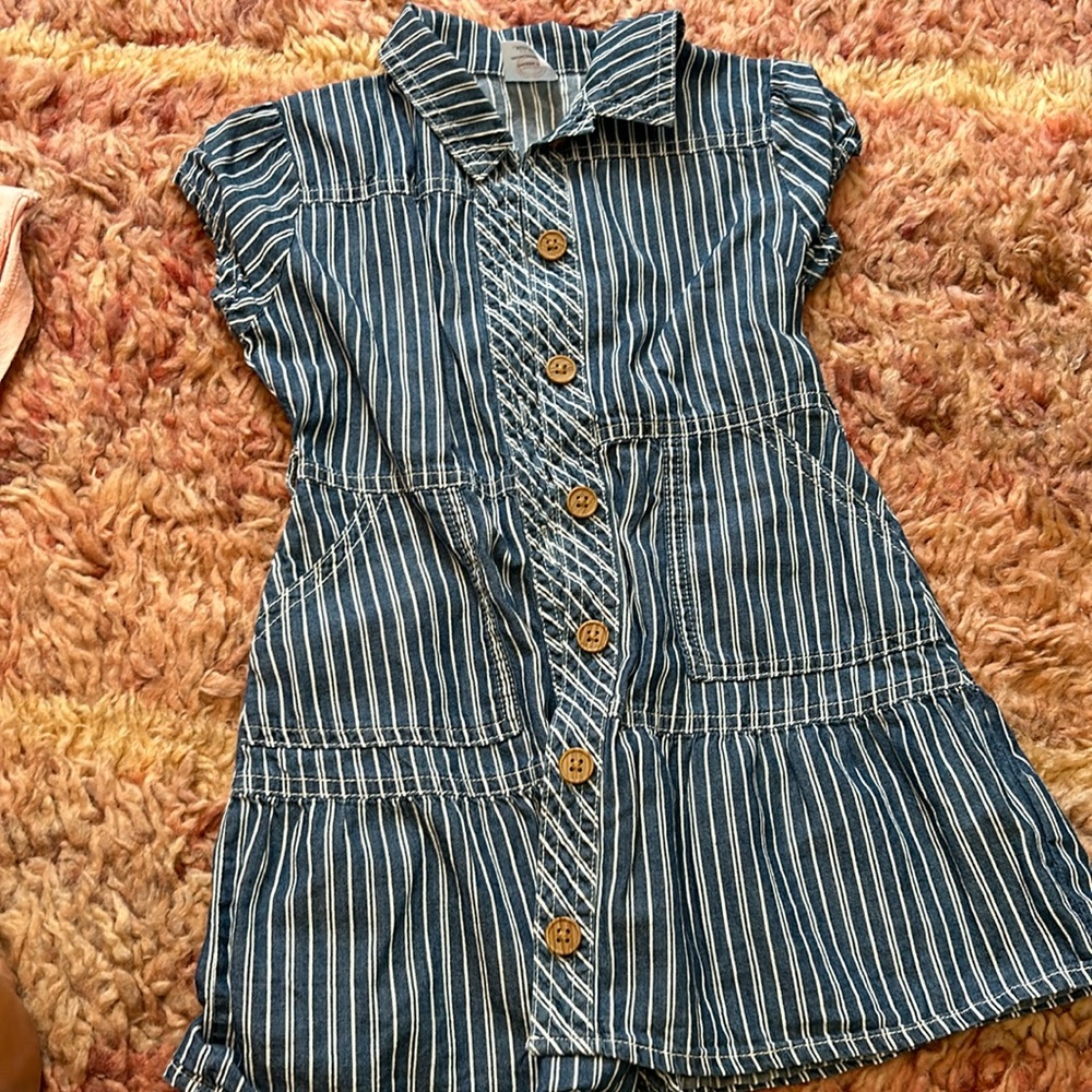 Wonder nation button up dress